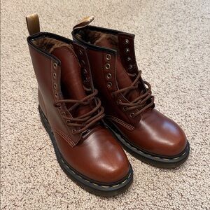 Dr. Martens Brown Combat Boots